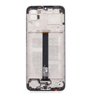 Motorola One Fusion (XT2073-2 / 2020) LCD Screen Assembly Replacement With Frame (Refurbished) (Black)