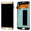 Samsung Galaxy S7 Edge OLED Screen Assembly Replacement Without Frame (All Version) (Refurbished) (Gold Platinum)
