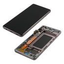 Samsung Galaxy S10 OLED Screen Assembly Replacement With Frame (Refurbished) (Ceramic / Prism Black)