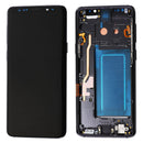 Samsung Galaxy S9 OLED Screen Assembly Replacement With Frame (Refurbished) (Titanium Gray)