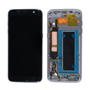 Samsung Galaxy S7 Edge OLED Screen Assembly Replacement With Frame (US Version) (Refurbished) (Black Onyx)