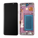 Samsung Galaxy S9 Plus OLED Screen Assembly Replacement With Frame (Refurbished) (Lilac Purple)