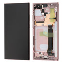 Samsung Galaxy Note 20 Ultra 5G OLED Screen Assembly Replacement With Frame (Refurbished) (Mystic Bronze)