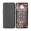 OnePlus 6T (A6010 / A6013) OLED Screen Assembly Replacement With Frame (Refurbished) (Midnight Black)