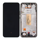 Samsung Galaxy A34 5G (A346 / 2023) OLED Screen Assembly Replacement With Frame (Refurbished) (Graphite)