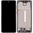 Samsung Galaxy A73 5G (A736 / 2022) OLED Screen Assembly Replacement With Frame (Refurbished) (Gray)