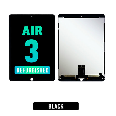 iPad Air 3 10.5 LCD Assembly Replacement With Digitizer (Refurbished Premium) (Black)