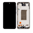 Samsung Galaxy A36 5G (A366 / 2025) OLED Screen Assembly Replacement With Frame (Refurbished) (Black)