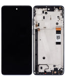 Motorola Moto G Stylus 5G 2022 (XT2215-4 / 2022) LCD Screen Assembly Replacement With Frame (Refurbished) (seafoam green)