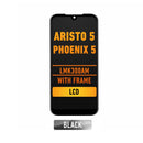 LG Aristo 5 / Phoenix 5 / K31 / LG K8X / Q31 / LG RISIO 4 / TRIBUTE MONARCH (LMK300AM) LCD Screen Assembly Replacement With Frame (US Version)