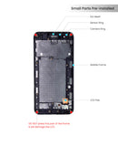 LG K9 2018 X210FM / X210K 2018 LCD Screen Assembly Replacement With Frame (Black)
