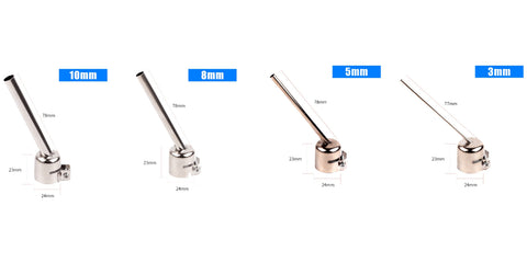 Kaigexin 850 Universal Hot Air Gun Head Long Welding Nozzle