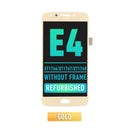 Motorola E4 (XT1764 / XT1767 / XT1768)  LCD Screen Assembly Replacement Without Frame (Refurbished) (Gold)