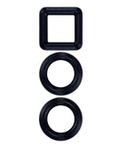 Motorola Edge 20 Pro (XT2153-1) Back Camera Lens Replacement (Glass Only) (3 Pcs Set)