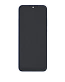 Motorola G Play 2021 (XT2093) LCD Screen Assembly Replacement With Frame (Refurbished) (Misty Blue)
