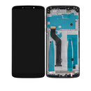 Motorola Moto E5 Plus (XT1924) LCD Screen Assembly Replacement With Frame (Refurbished) (Black)