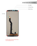 Motorola Moto E5 (XT1944) LCD Screen Assembly Replacement Without Frame (Refurbished) (Gold)