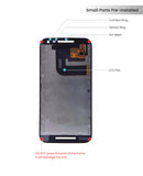 Motorola Moto G3 (XT1540) LCD Screen Assembly Replacement Without Frame (Refurbished) (White)