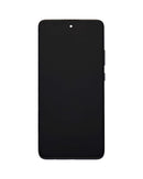 Motorola Moto One G 5G ACE UW (Verizon Version) (XT2113-1/2 / 2021) LCD Screen Assembly Replacement With Frame (Refurbished) (Volcanic Gray)