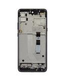 Motorola Moto G 5G (XT2113) LCD Screen Assembly Replacement With Frame (Refurbished) (Volcanic Gray)