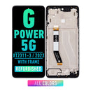 Motorola Moto G Power 5G (XT2311-3 / 2023) LCD Screen Assembly Replacement With Frame (Refurbished) (All Colors)