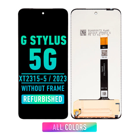 Motorola Moto G Stylus 5G (XT2315-5 / 2023) LCD Screen Assembly Replacement Without Frame (Refurbished) (All Colors)
