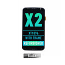 Motorola Moto X2 (XT1096) LCD Screen Assembly Replacement With Frame (Refurbished) (Black)