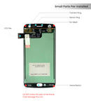 Motorola Moto X4 (XT1900) LCD Screen Assembly Replacement Without Frame (Refurbished) (Black)