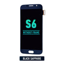 Samsung Galaxy S6 OLED Screen Assembly Replacement Without Frame (Refurbished) (Black Sapphire)