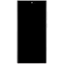 Samsung Galaxy S23 Ultra 5G OLED Screen Assembly Replacement With Frame (Service Pack) (Lime / Sky Blue)