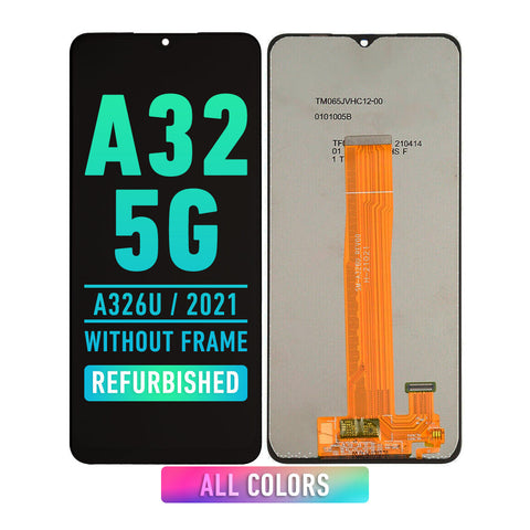 Samsung Galaxy A32 5G (A326 / 2021) OLED Screen Assembly Replacement Without Frame (refurbished) (All Version) (All Colors)