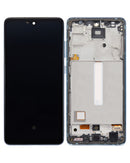 Samsung Galaxy A52 4G (A525 / 2021) OLED Screen Assembly Replacement With Frame (OLED PLUS) (Awesome Blue)