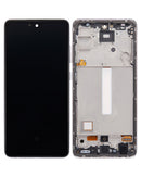 Samsung Galaxy A52 4G (A525 / 2021) OLED Screen Assembly Replacement With Frame (OLED PLUS) (Awesome White)