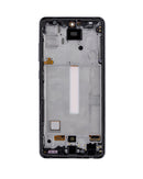 Samsung Galaxy A52 5G (A526 / 2021) / A52S (A528 / 2021) LCD Screen Assembly Replacement With Frame (Aftermarket Incell) (Awesome Black)