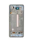 Samsung Galaxy A53 5G (A536 / 2022) OLED Screen Assembly Replacement With Frame (Refurbished) (Blue)