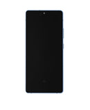 Samsung Galaxy A71 5G (A716 / 2019) OLED Screen Assembly Replacement With Frame (Refurbished) (Prism Cube Blue)