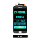 Samsung Galaxy J3 Prime / Emerge (J327 / 2017) OLED Screen Assembly Replacement Without Frame (Refurbished) (Black)