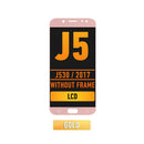 Samsung Galaxy J5 (J530 / 2017) OLED Screen Assembly Replacement Without Frame (Incell) (Gold)