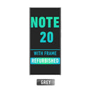 Samsung Galaxy Note 20 OLED Screen Assembly Replacement With Frame (Refurbished) (Mystic Gray)