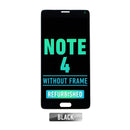 Samsung Galaxy Note 4 OLED Screen Assembly Replacement Without Frame (Refurbished) (Black)