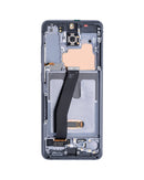 Samsung Galaxy S20 5G OLED Screen Assembly Replacement With Frame (Compatible Only For Verizon 5G UW Model) (OLED PLUS) (Cosmic Gray)