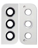 Samsung Galaxy S22 / S22 Plus Back Camera Glass Lens and Cover Bezel Ring (All Colors)