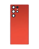 Samsung Galaxy S22 Ultra Battery Back Cover Glass Glass With Camera Lens Replacement (All Colors)