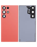 Samsung Galaxy S23 Ultra 5G Back Glass Cover Replacement With Camera Lens (Aftermarket) (All Colors)