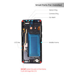 Samsung Galaxy S9 OLED Screen Assembly Replacement With Frame (Refurbished) (Midnight Black)