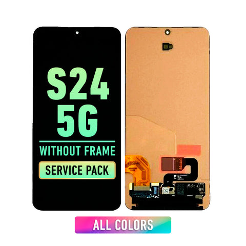 Samsung Galaxy S24 5G OLED Screen Assembly Replacement Without Frame (Service Pack) (All Colors)