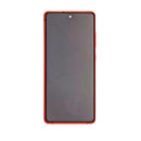 Samsung Galaxy S20 FE OLED Screen Assembly Replacement With Frame (OLED PLUS) (Cloud Red)
