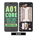 Samsung Galaxy A01 Core (A013/2020) LCD Screen Assembly Replacement With Frame (Refurbished)