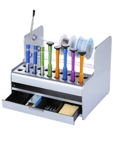 Screwdriver Tweezers Collector Tool Rack