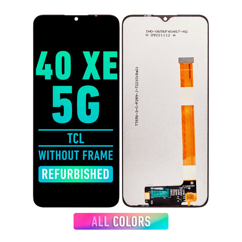 TCL 40 XE 5G LCD Screen Assembly Replacement Without Frame (Refurbished) (All Colors)